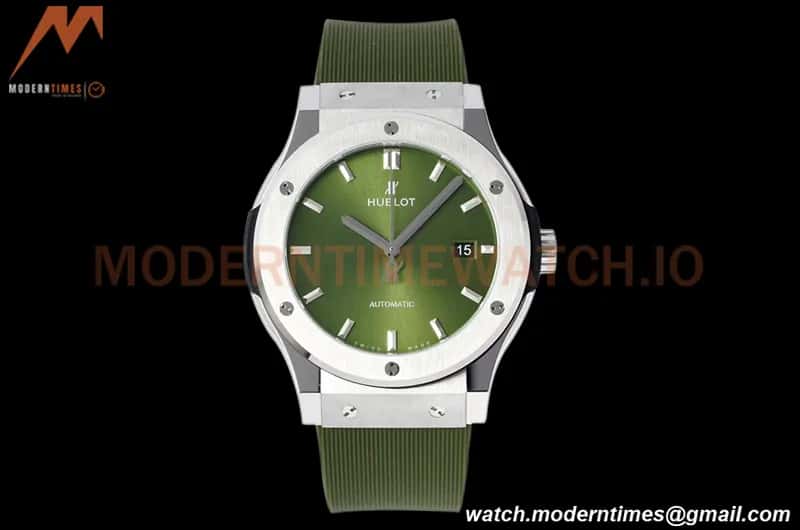 Hublot - Classic Fusion Automaic 42mm SS/RU Green JJ+F A1110