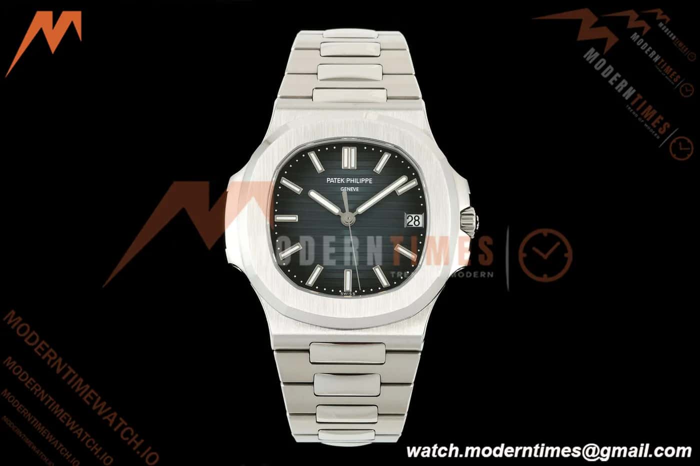 Patek Philippe - Nautilus Automatic 40mm 5711/1A SS/SS Blue SWF Dial DDF V2 DD324SC
