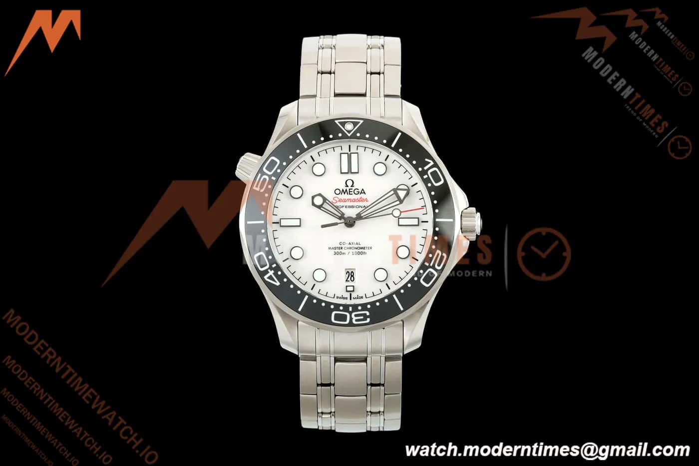 Omega - Seamaster Diver 300m 42mm Ceramic SS/SS White Dial VSF V4 VS8800