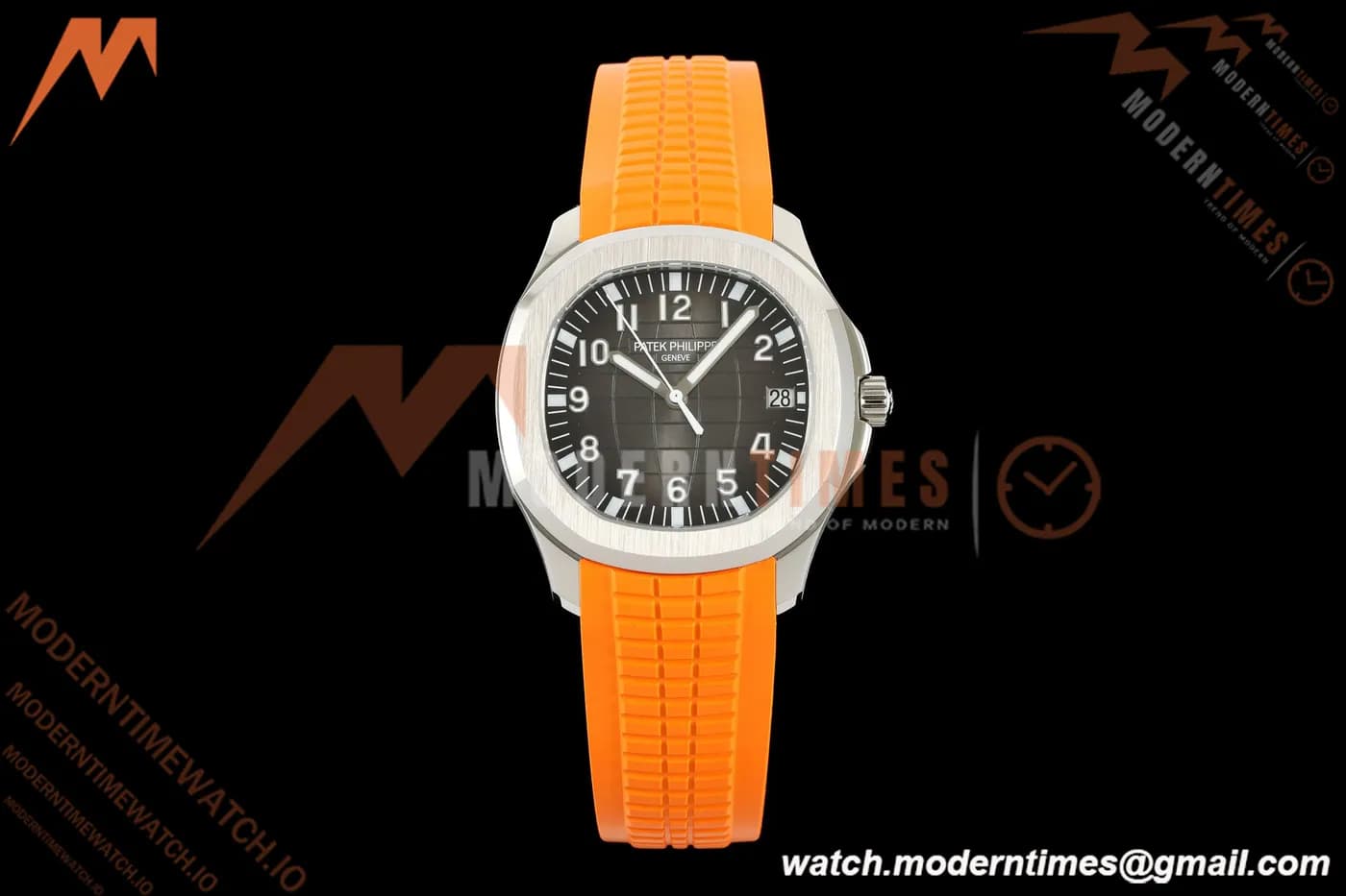 Patek Philippe - Aquanaut 5167A 40mm SS/RU Orange Blk/Num BBF DD324