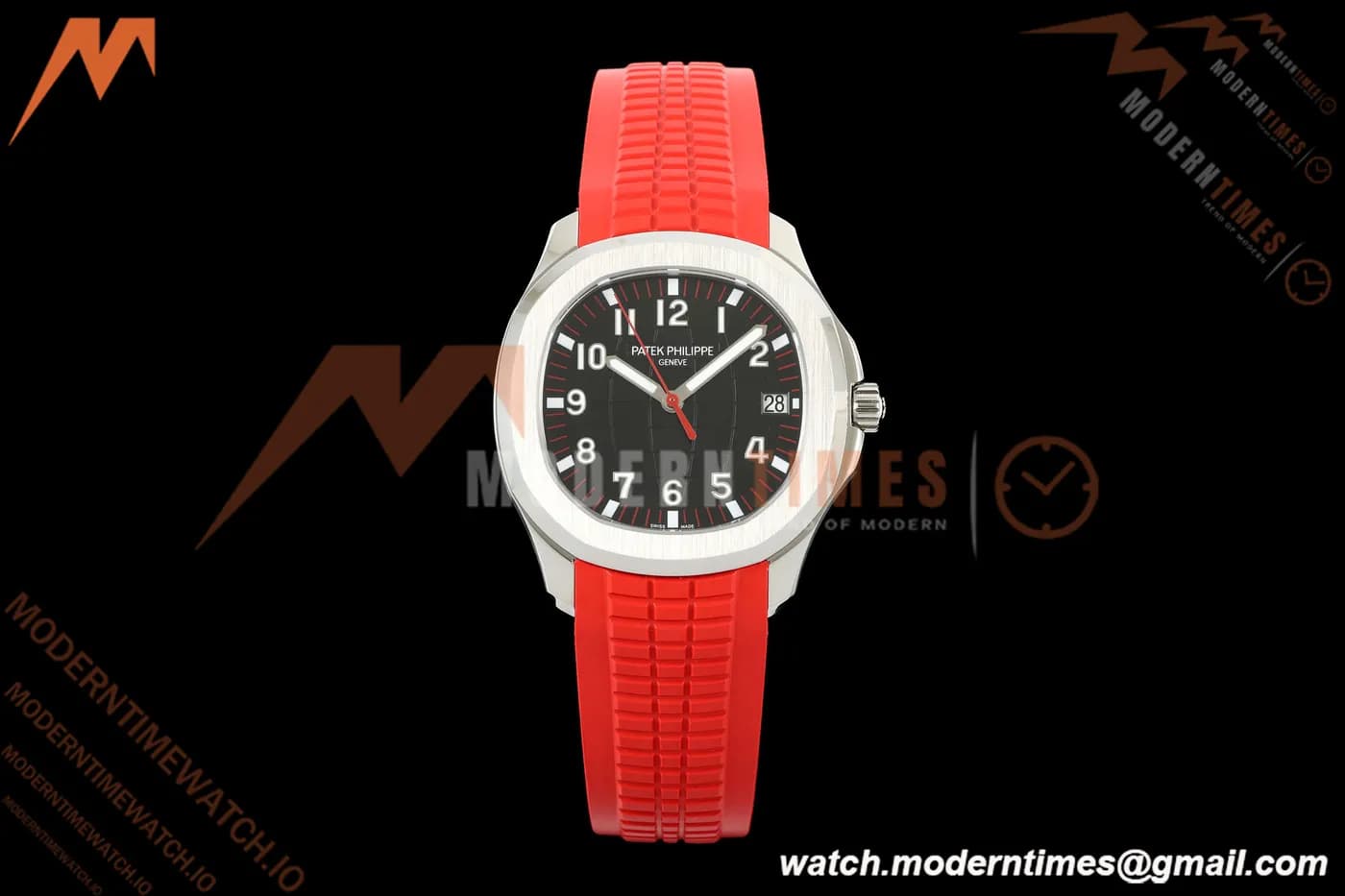 Patek Philippe - Aquanaut 5167A 40mm SS/RU Red Blk/Num BBF DD324