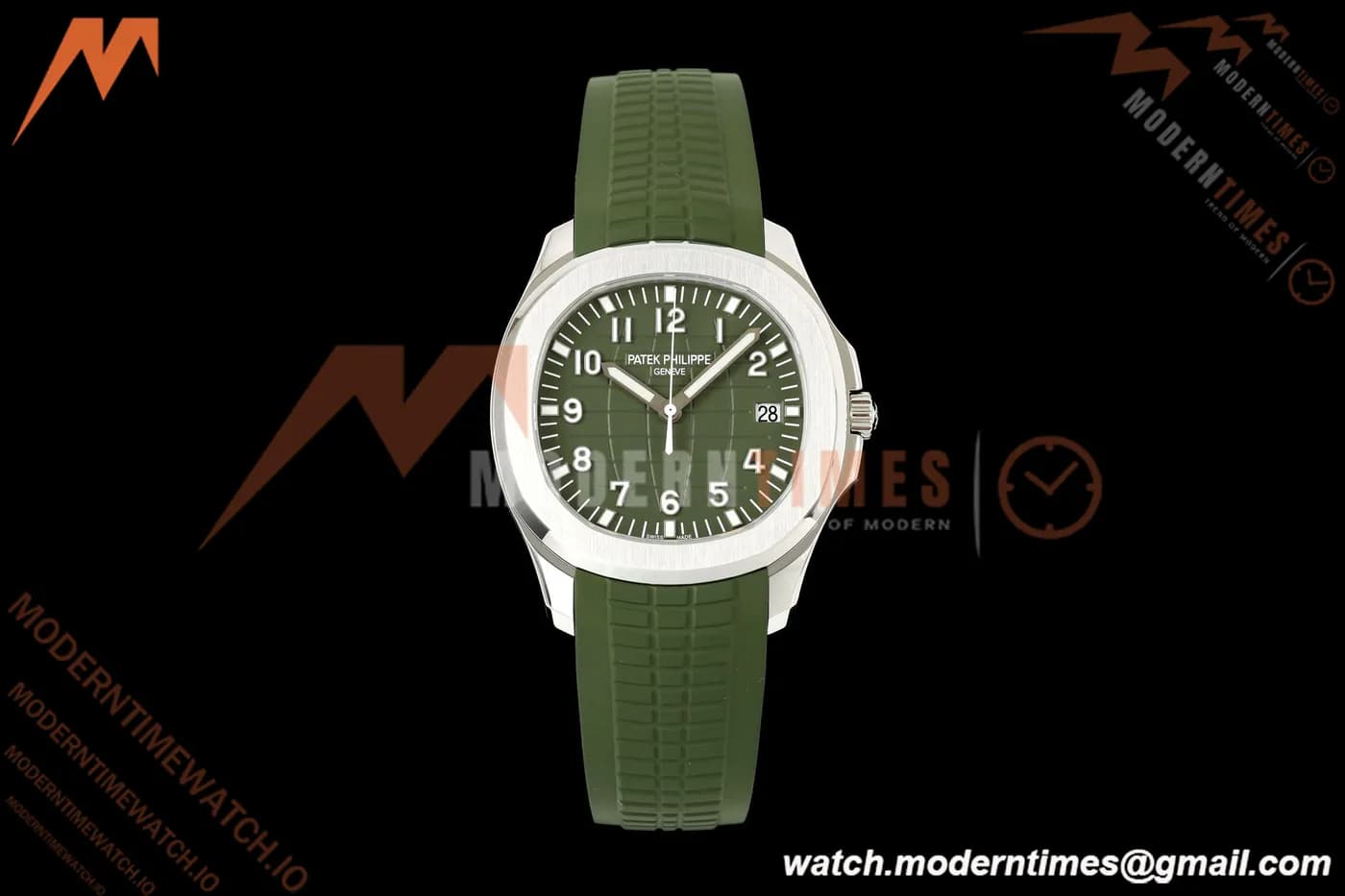 Patek Philippe - Aquanaut 5168G Gain Weight 42mm SS/RU Grn/Num OMEF DPB330
