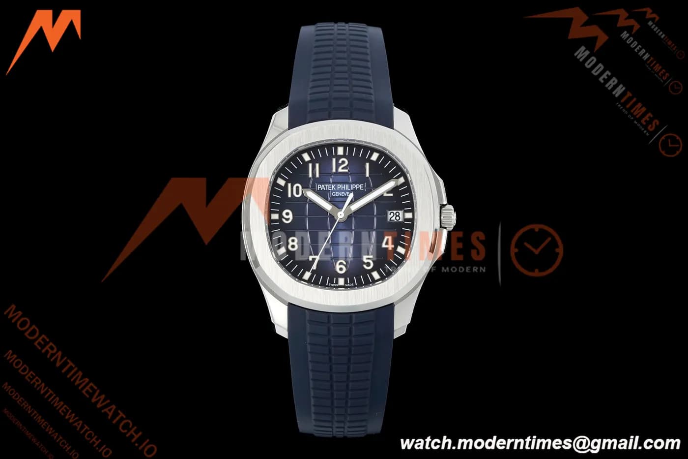Patek Philippe - Aquanaut 5168G Gain Weight 42mm SS/RU Gradient Blue Dial APW A324