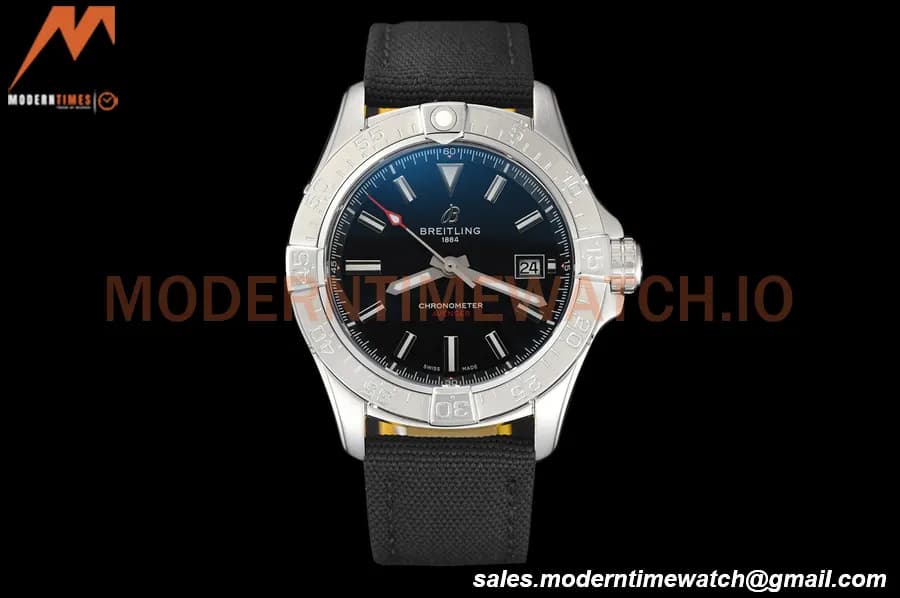 Breitling - Avenger Automatic 42mm SS/NY Black/Stk BLSF A2824