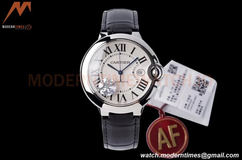 Cartier - Ballon Bleu De Cartier 42mm Automatic SS/LE White AF A2824