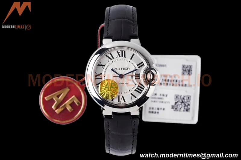 Cartier - Ballon Bleu De Cartier 33mm Automatic SS/LE White AF NH05