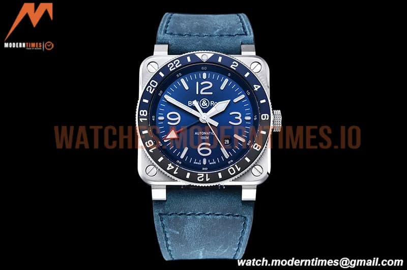 Bell & Ross - BR03-93 Diver 42mm SS/LE Blue WMF A2836