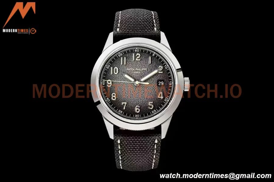 Patek Philippe - Calatrava 40mm 5226G SS/NY Grey/Num GRF MY9015 Mod