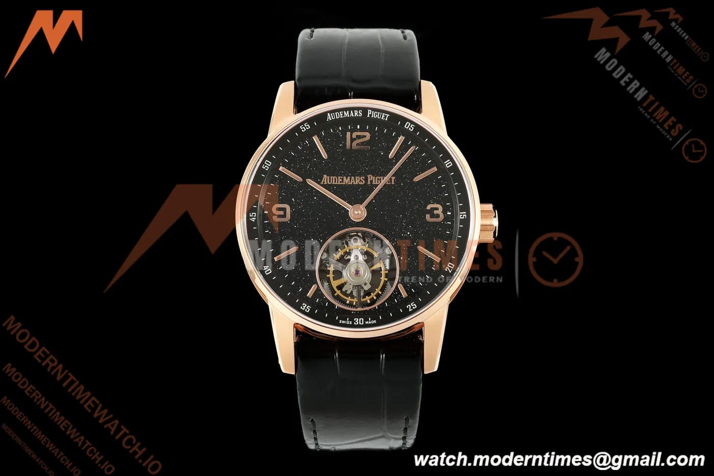 Audemars Piguet - Code 11.59 26396OR 41mm RG/LE Black Dial APPF Tourb
