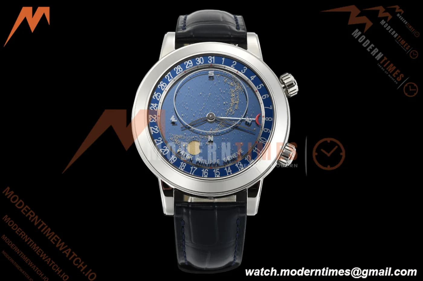 Patek Philippe - Grand Complications 6102P 44mm Celestial Blue SS/LE PPF Cal.240 Mod