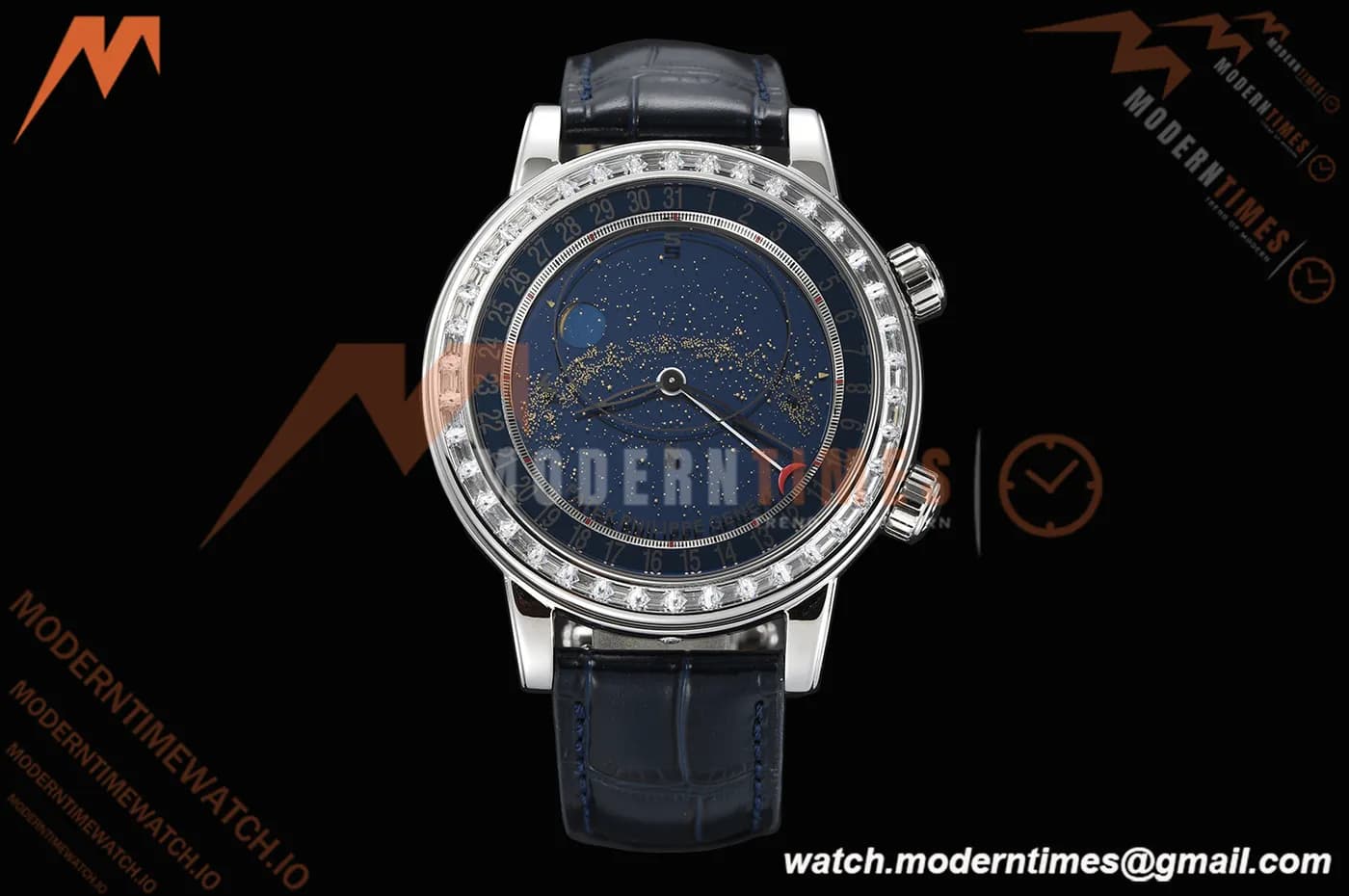 Patek Philippe - Grand Complications 6104G 44mm Dia SS/LE Celestial Blue Dial PPF A240