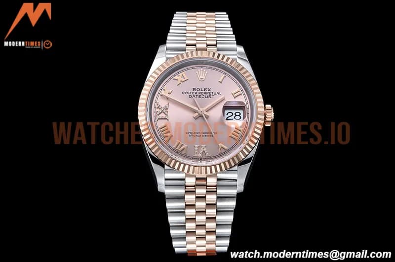Rolex - DJ 36mm Jub Flt 904L RG/SS RG/Rm VSF VS3235