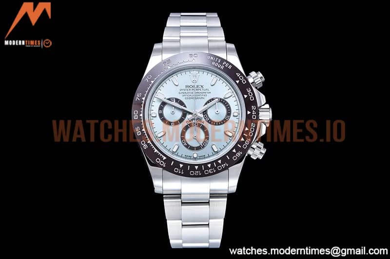 Rolex - Daytona 116500 Brn SS/SS I-Blue/Stk OMF A7750