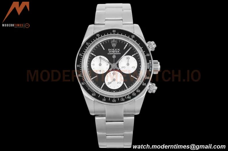 Rolex - Daytona Retro 6263 Artisans De Genève SS/SS Black ADGF A7750