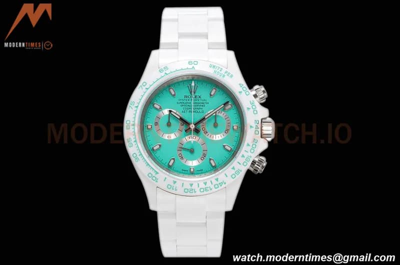 Rolex - Daytona AET Remould 40mm CER/CER Biscay Green ZF SH4130
