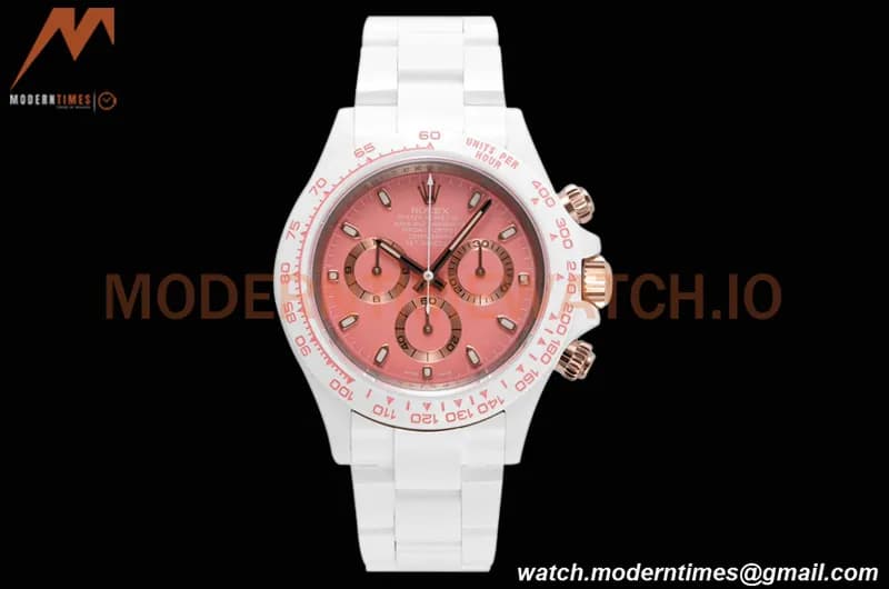 Rolex - Daytona AET Remould 40mm Sakura CER/CER Pink ZF SH4130