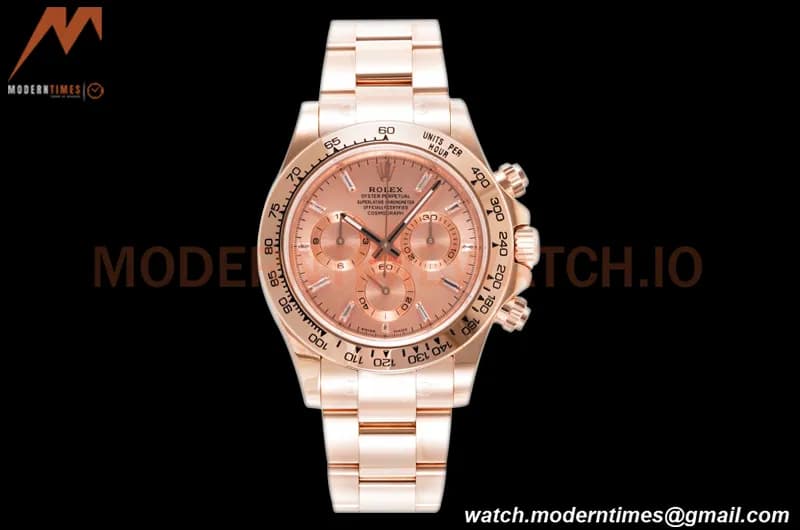 Rolex - Daytona 116505 40mm 904L RG/RG RG/Diam King SH4130