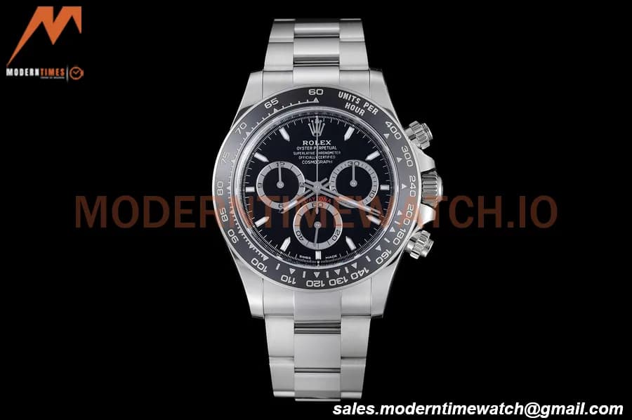 Rolex - Daytona 126500LN 40mm CER SS/SS 904L Black SBF DD4802 Mod