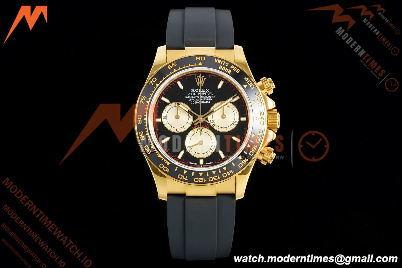 Rolex - Daytona 126518LN 40mm V10 Gain Weight CER/YG/RU Blk/Gold/Stk QF SH4131