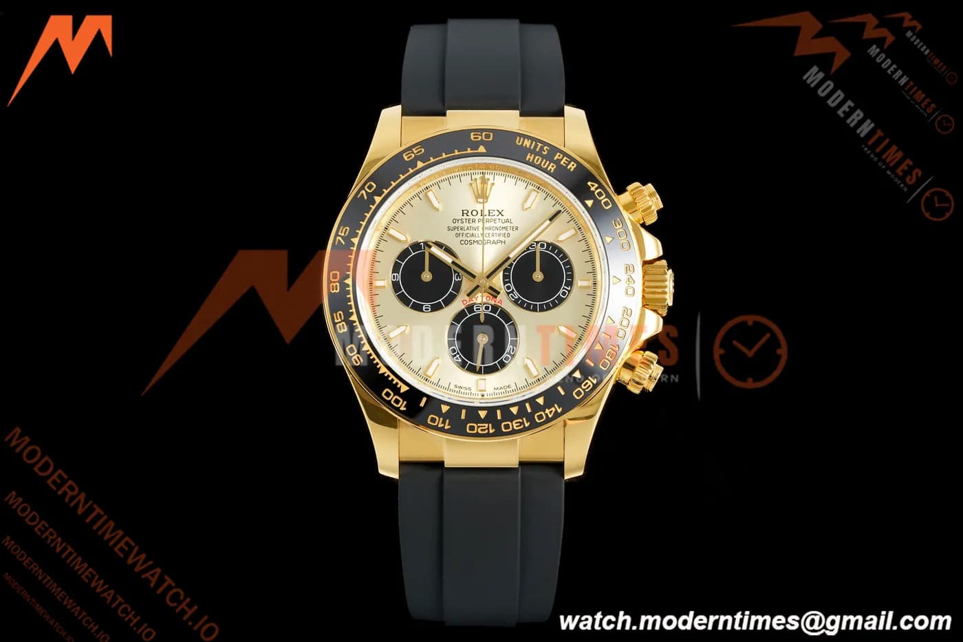 Rolex - Daytona 126518LN 40mm V10 Gain Weight CER/YG/RU Gold/Blk/Stk QF SH4131