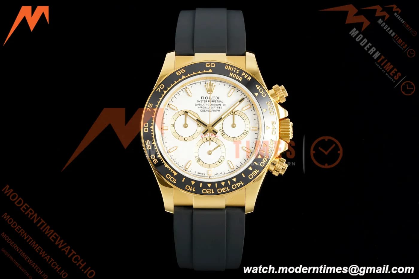 Rolex - Daytona 126518LN 40mm V10 Gain Weight CER/YG/RU Wht/Stk QF SH4131