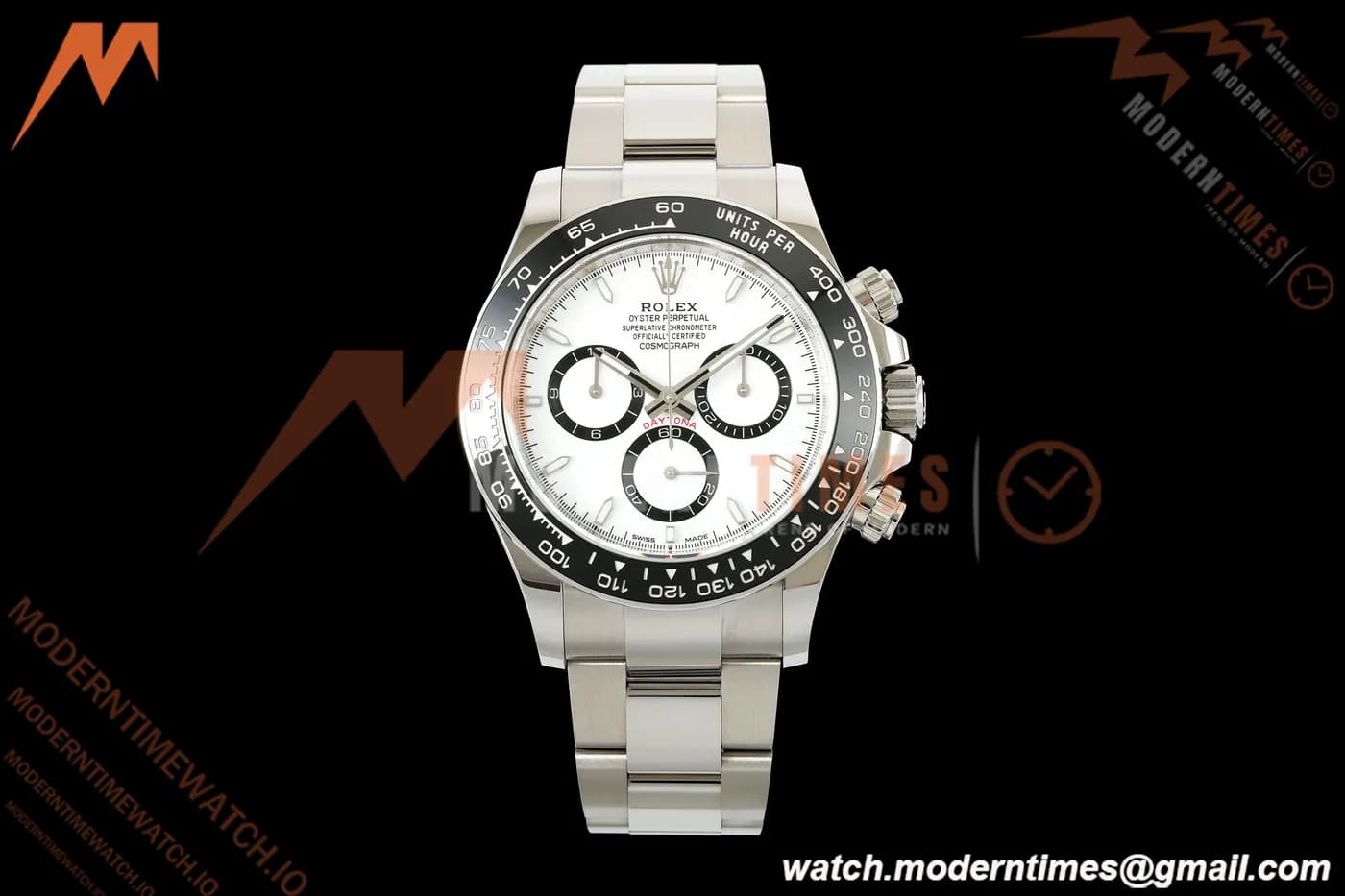 Rolex - Daytona 126500LN 40mm CER 904L SS/SS White THBF SH4131