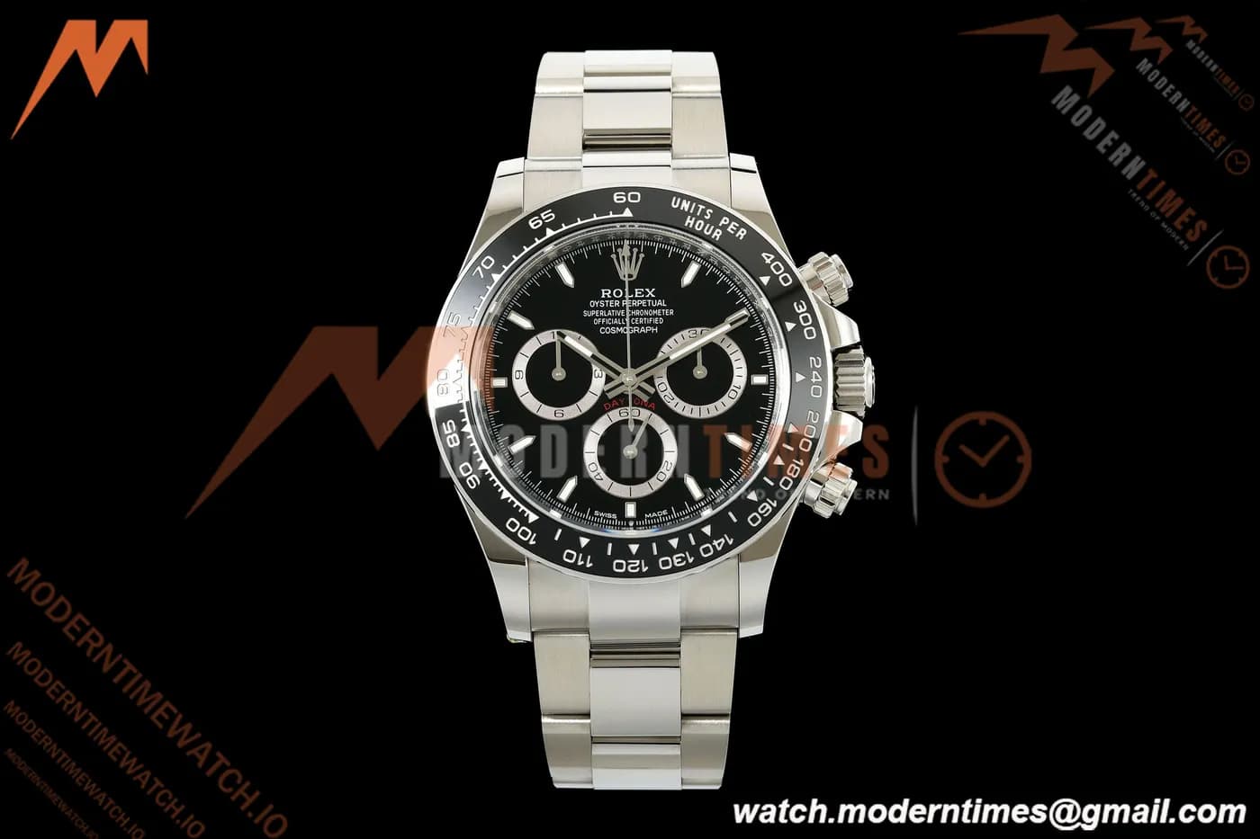 Rolex - Daytona 126500LN 40mm CER 904L SS/SS Black THBF SH4131