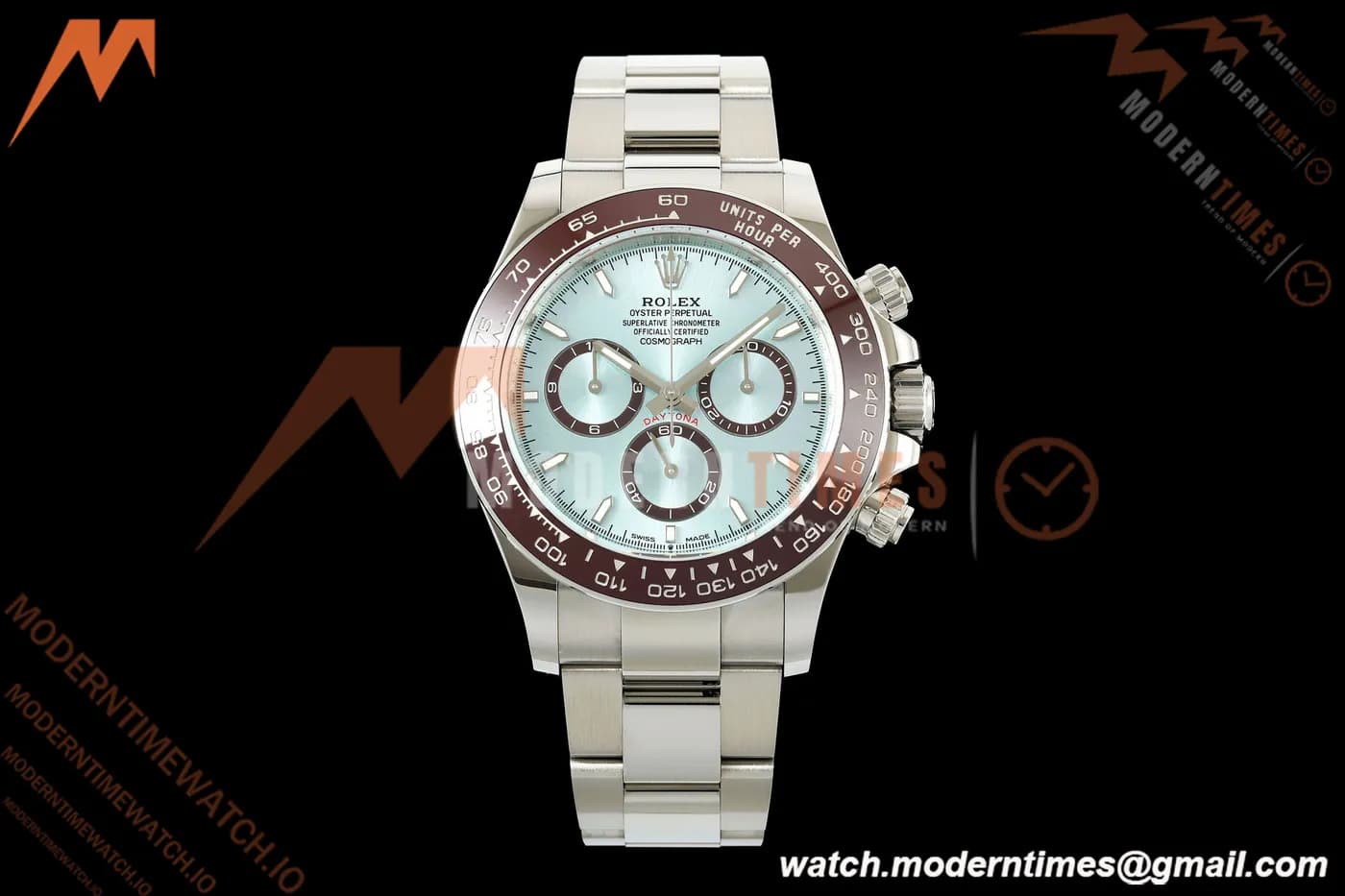 Rolex - Daytona 126506 40mm 904L Brn CER/SS I-Blu/Stk THBF SH4131