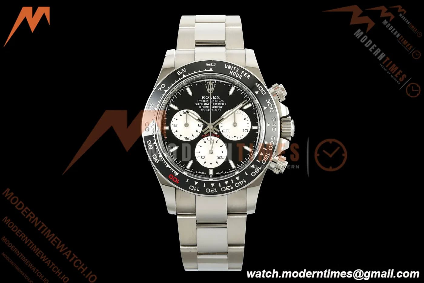Rolex - Daytona 100 Anniversary Le Mans 126529LN 40mm CER 904L SS/SS Blk/Stk THBF SH4131