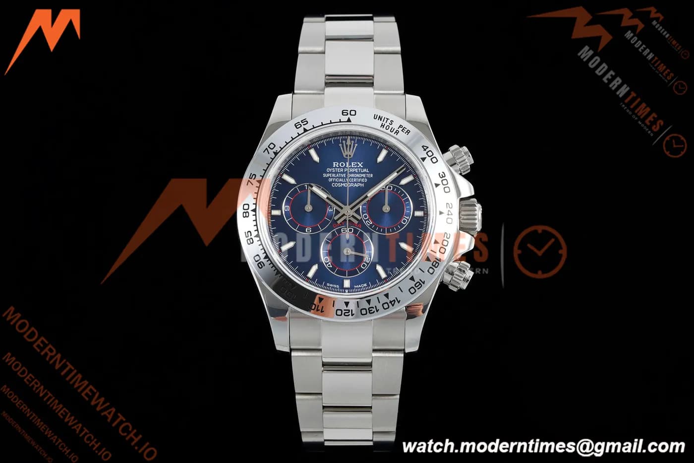 Rolex - Daytona 126509 40mm Gain Weight WG/WG Blu/Stk QF V6 SH4131