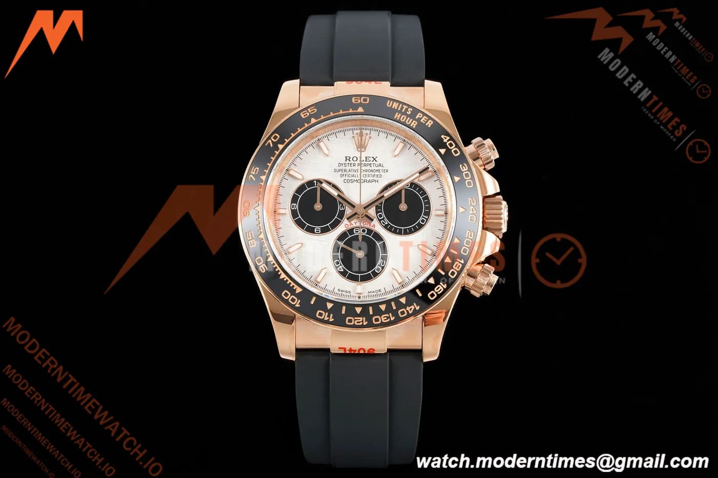 Rolex - Daytona 126515LN 40mm Gain Weight CER/RG/RU Grey/Blk Meteorite Dial QF V10 SH4131