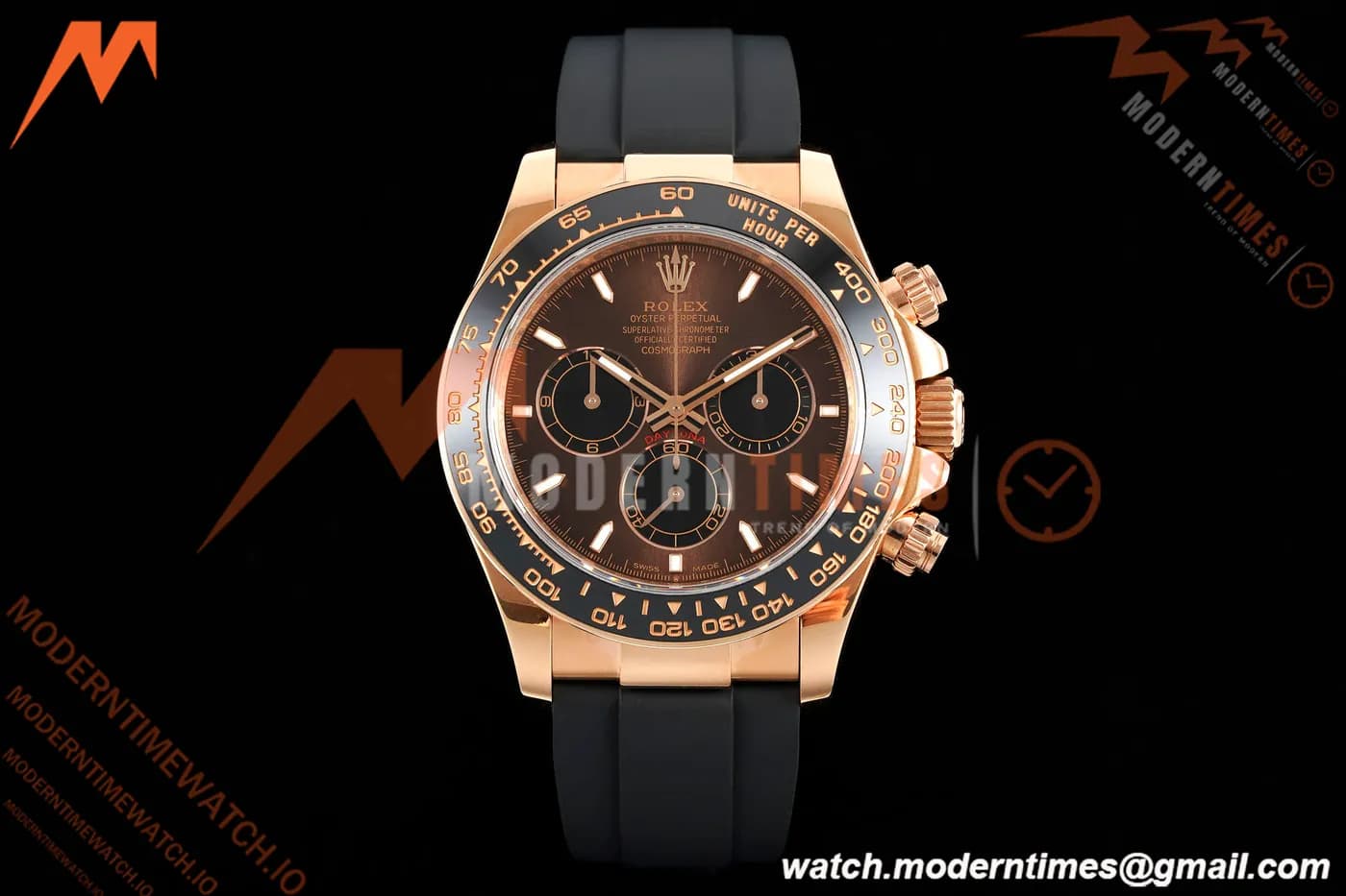 Rolex - Daytona 126515LN 40mm Gain Weight CER/RG/RU Choco/Blk/Stk QF V10 SH4131