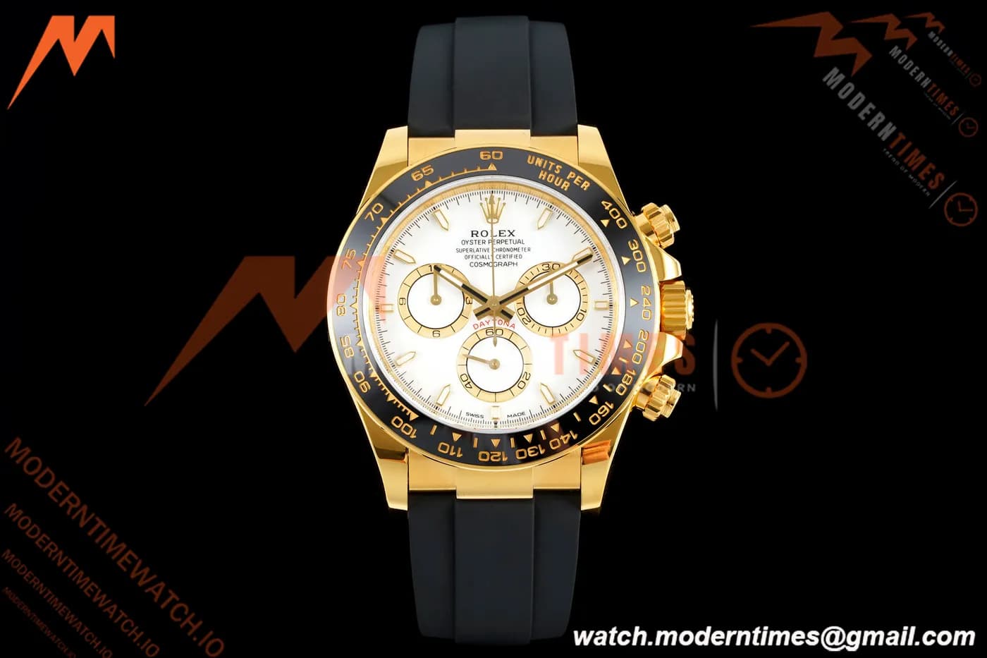 Rolex - Daytona 126518LN 40mm Gain Weight CER/YG/RU Wht/Stk VSF V2 DD4131