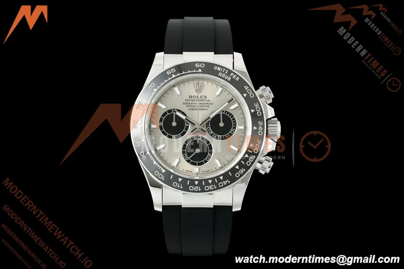 Rolex - Daytona 126519LN 40mm Gain Weight CER/WG/RU Gry/Blk/Stk THBF SH4131