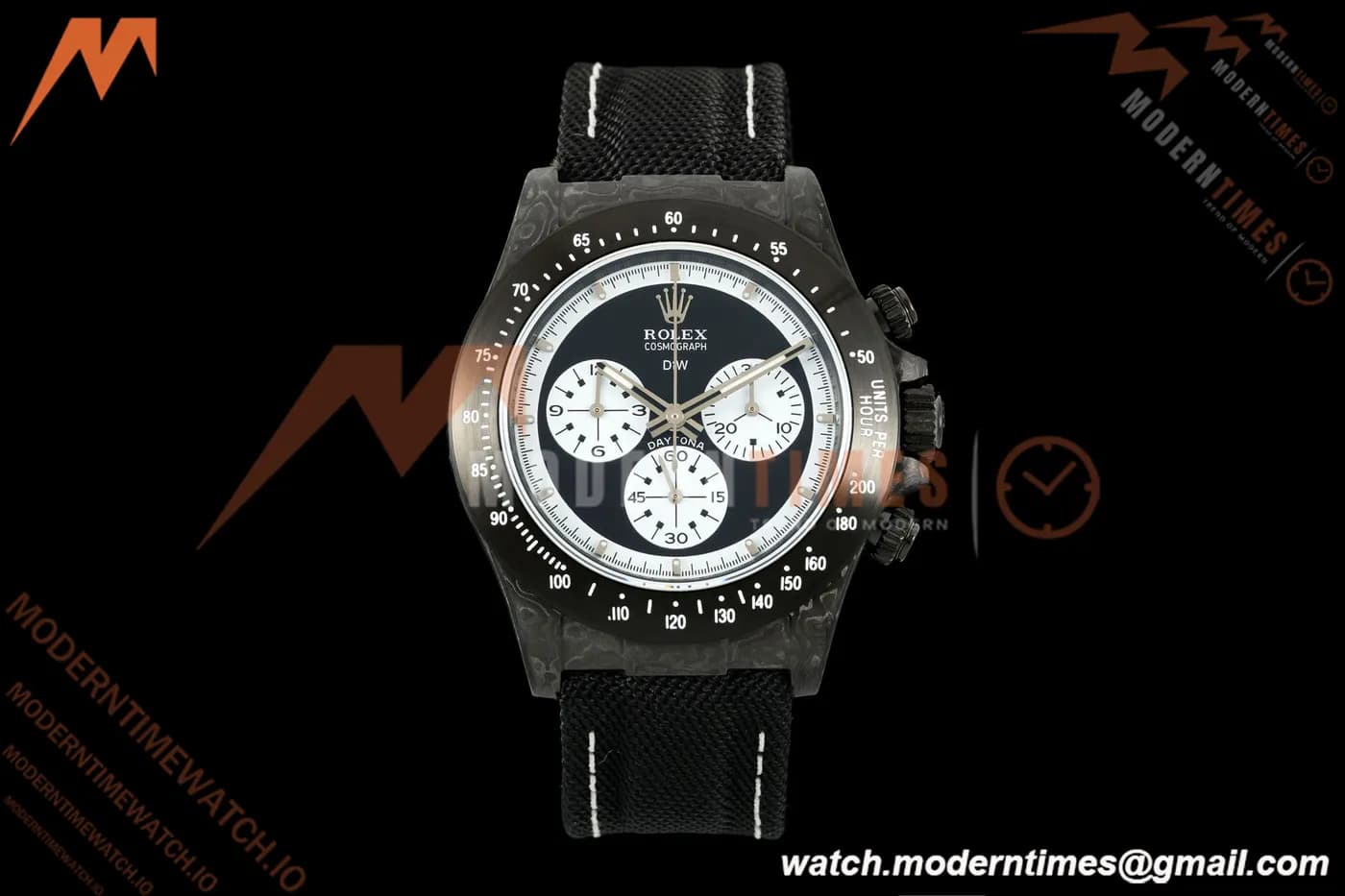 Rolex - Daytona 40mm DiW Paul Newman Black Carbon Fiber FC/NY Black Dial N6F SA4130