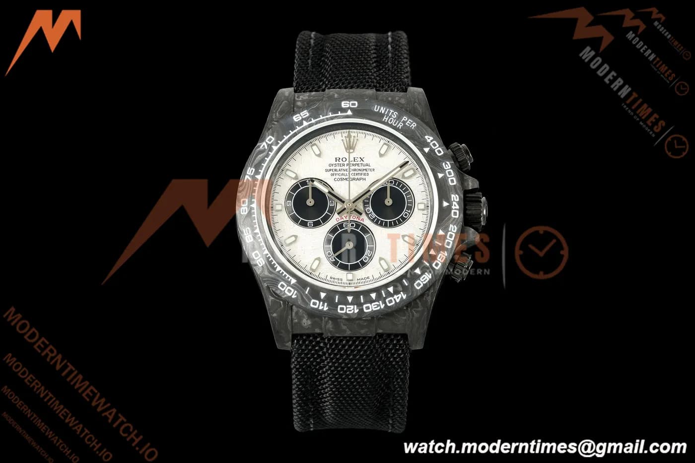 Rolex - Daytona 40mm DiW Black Carbon Fiber FC/NY Meteorite Dial Sonic SA4130