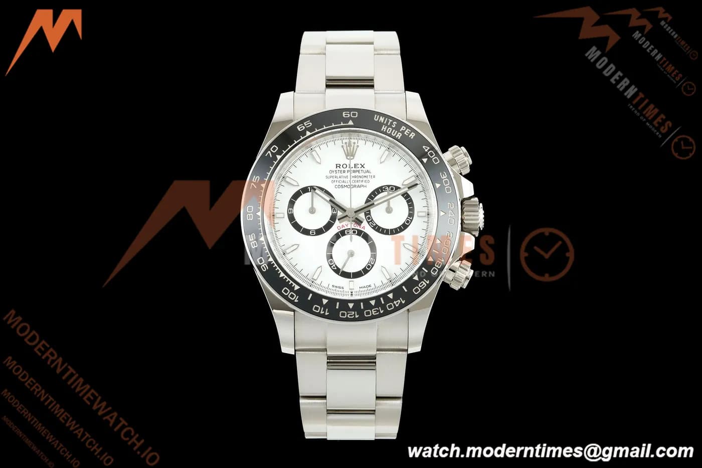 Rolex - Daytona Panda 126500LN 40mm CER 904L SS/SS White AR+F SH4131