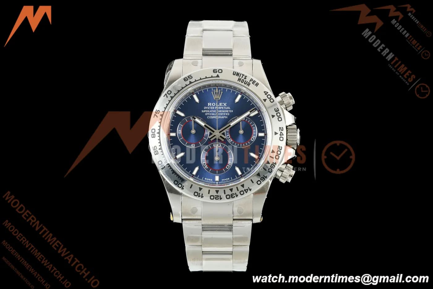 Rolex - Daytona 126509 Gain Weight 40mm SS/SS Blu/Stk VSF V2 DD4131