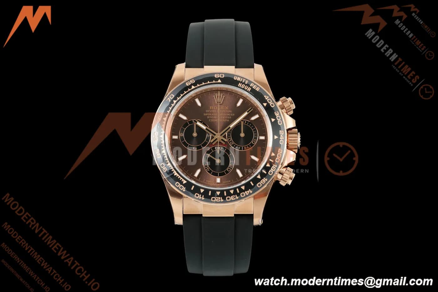 Rolex - Daytona 126515LN 40mm Gain Weight RG/RU Brn/Blk/Stk VSF V2 DD4131