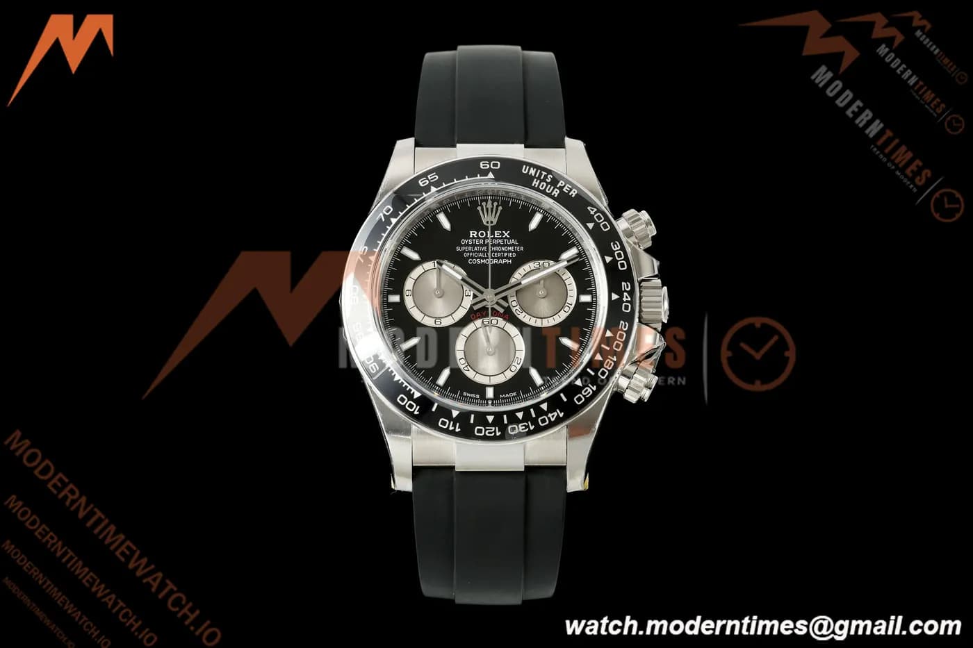 Rolex - Daytona 126519LN 40mm Gain Weight SS/RU Blk/Gry/Stk VSF V2 DD4131