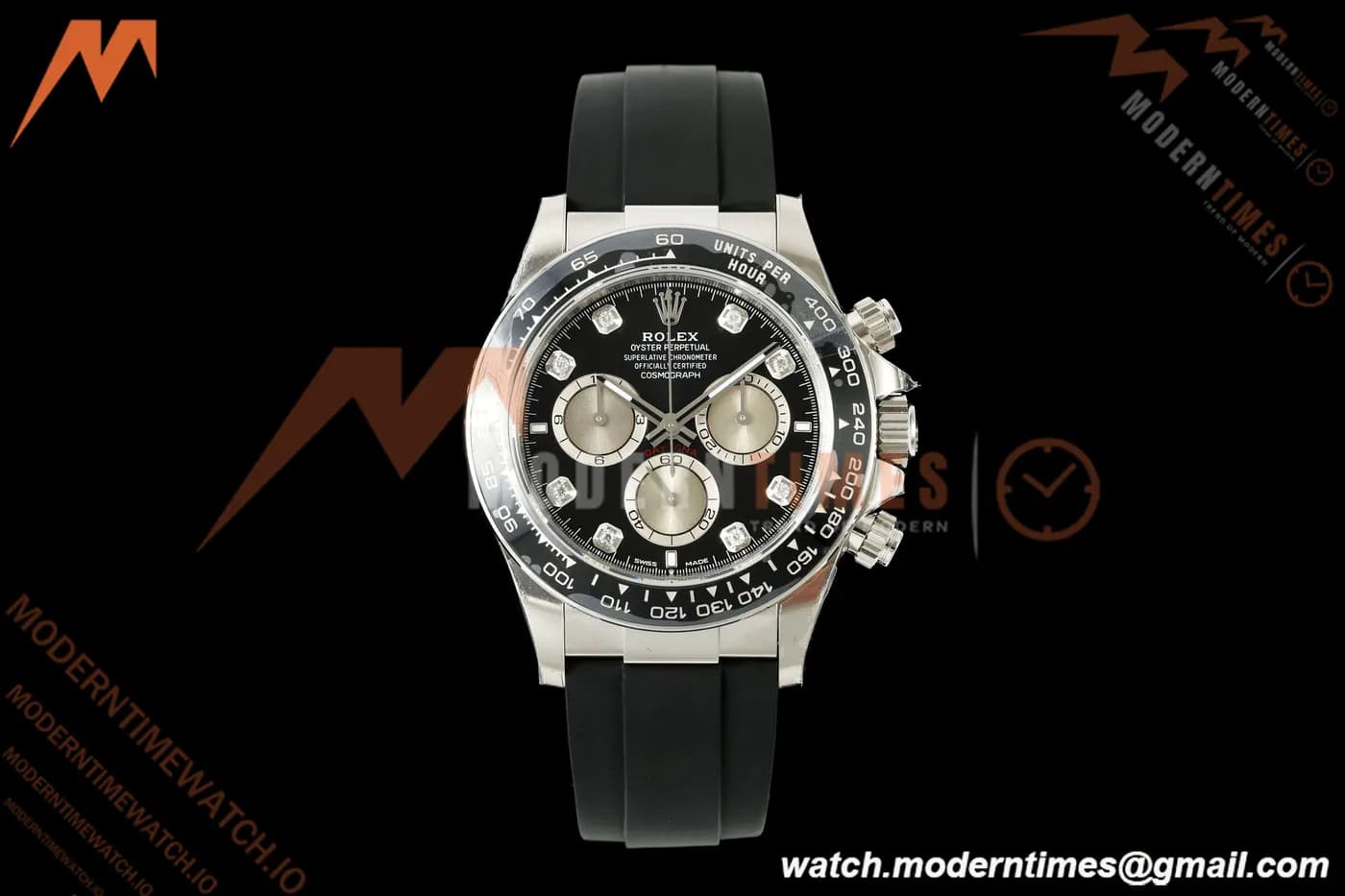 Rolex - Daytona 126519LN 40mm Gain Weight SS/RU Blk/Gry/Dia VSF V2 DD4131