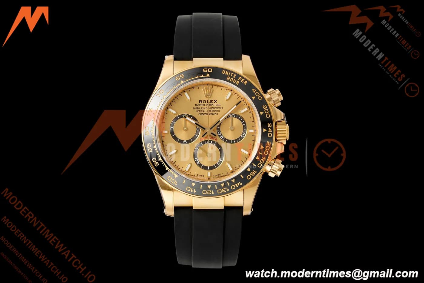 Rolex - Daytona 126518LN 40mm Gain Weight YG/RU Gold/Stk VSF V2 DD4131