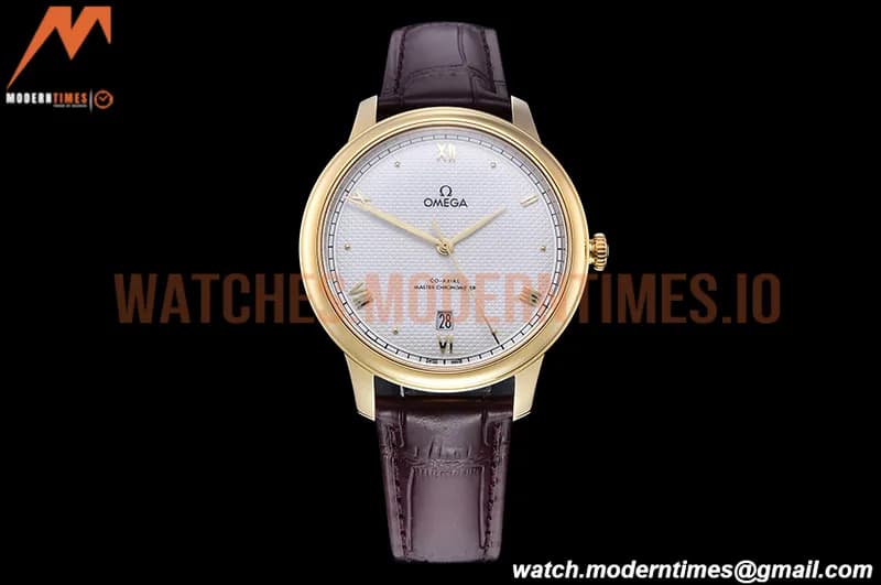Omega - De Ville Prestige YG/LE Wht-G/Dia MKF A8800