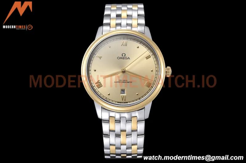 Omega - De Ville Prestige 40mm YG/SS Gold GDF MY8215