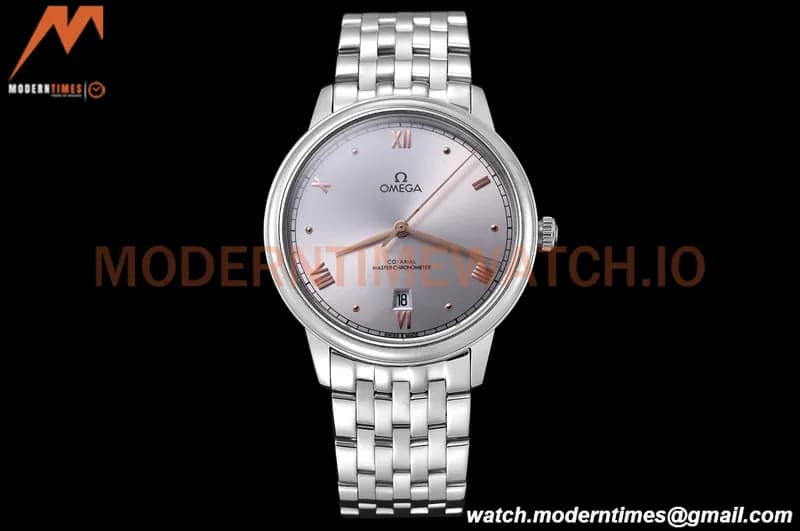 Omega - De Ville Prestige 40mm SS/SS Grey GDF MY8215