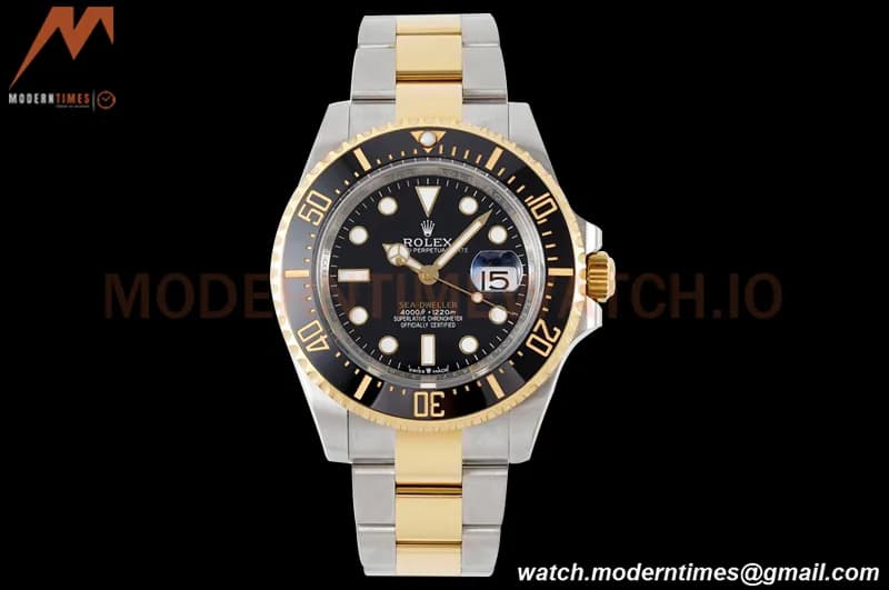 Rolex - Sea Dweller 126603 Oys YG/SS Black V9F VR3235