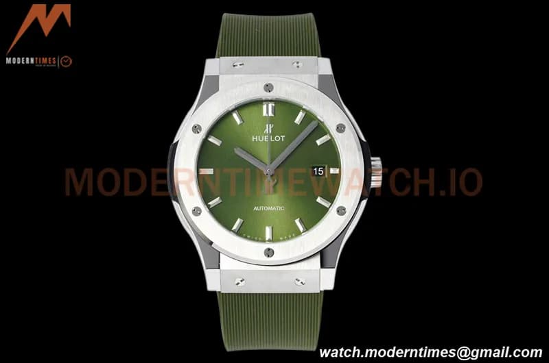 Hublot - Classic Fusion Automaic 42mm SS/RU Green JJ+F A1110