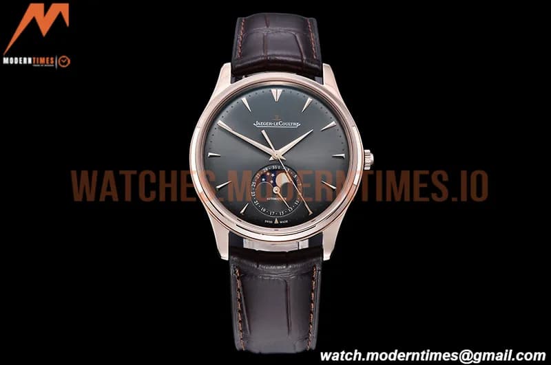 Jaeger LeCoultre - Master Ultra Thin Moonphase RG/LE Grey ZF 1:1 MY9015