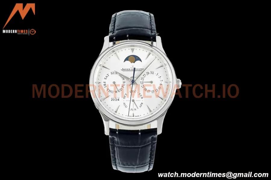Jaeger LeCoultre - Master Ultra Thin Perp. Calendar SS/LE White VRF Cal.868.1