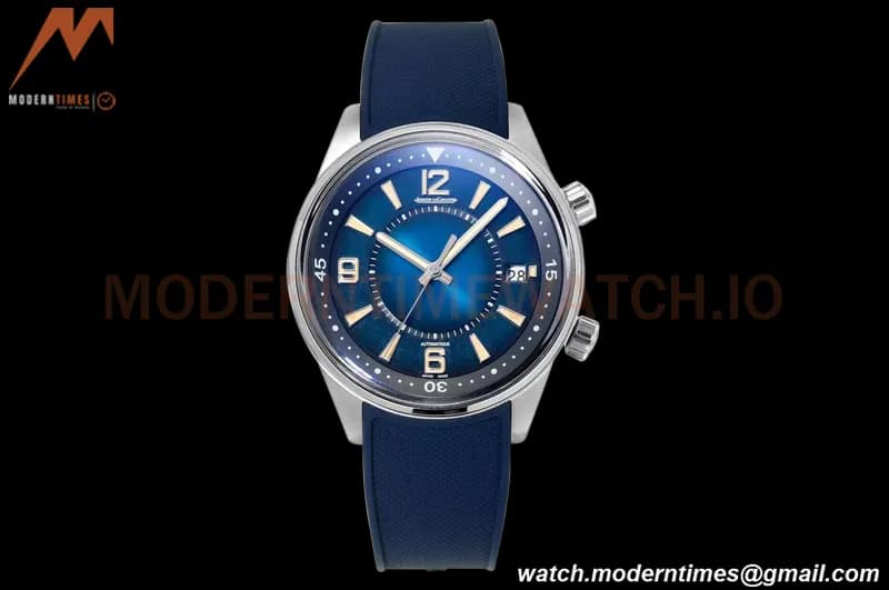 Jaeger LeCoultre - Polaris Date Automatic 42mm SS/RU Blue/Stk BLS A899A